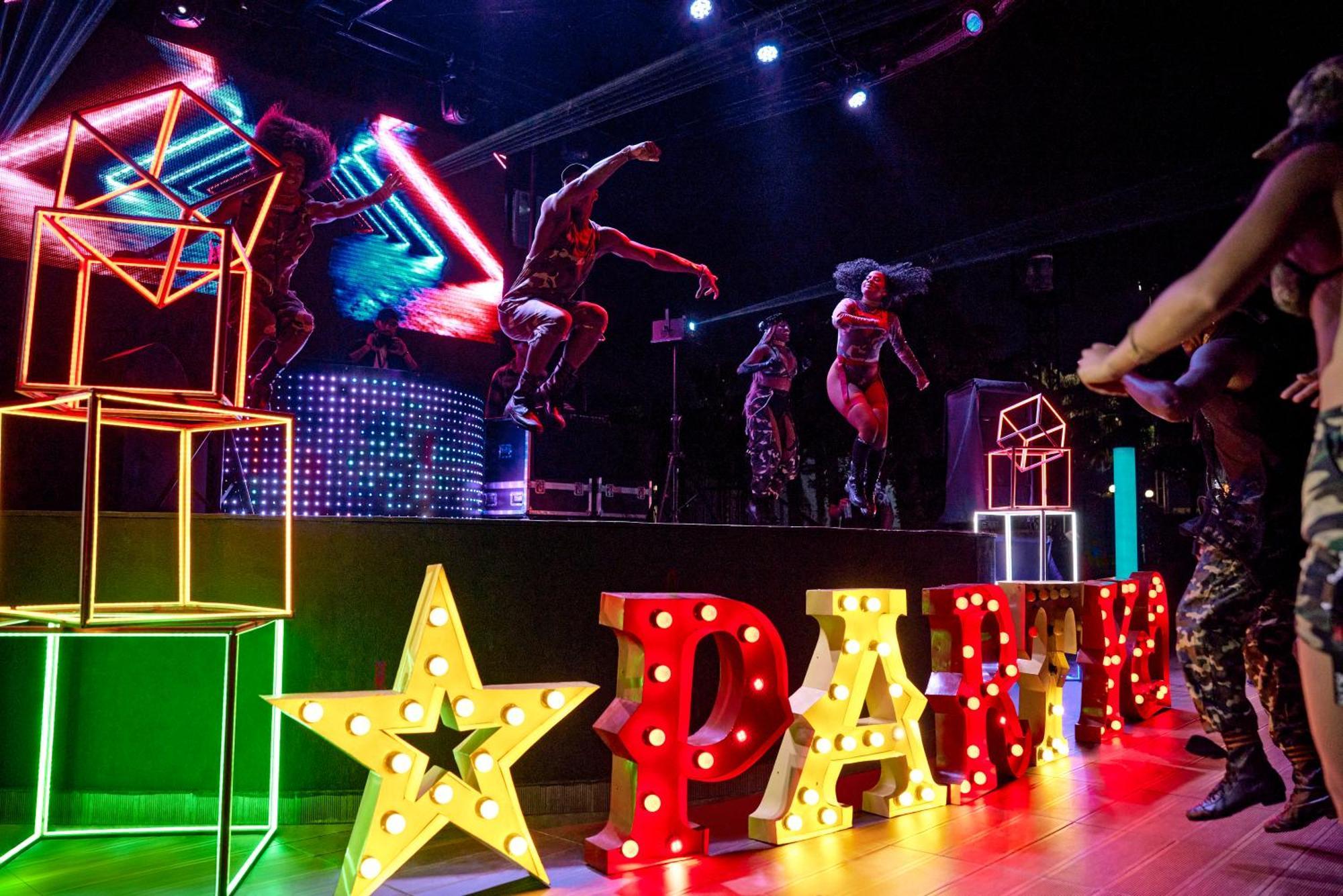 Hotel Tui Magic Life Jacaranda Side Esterno foto The stage of the show