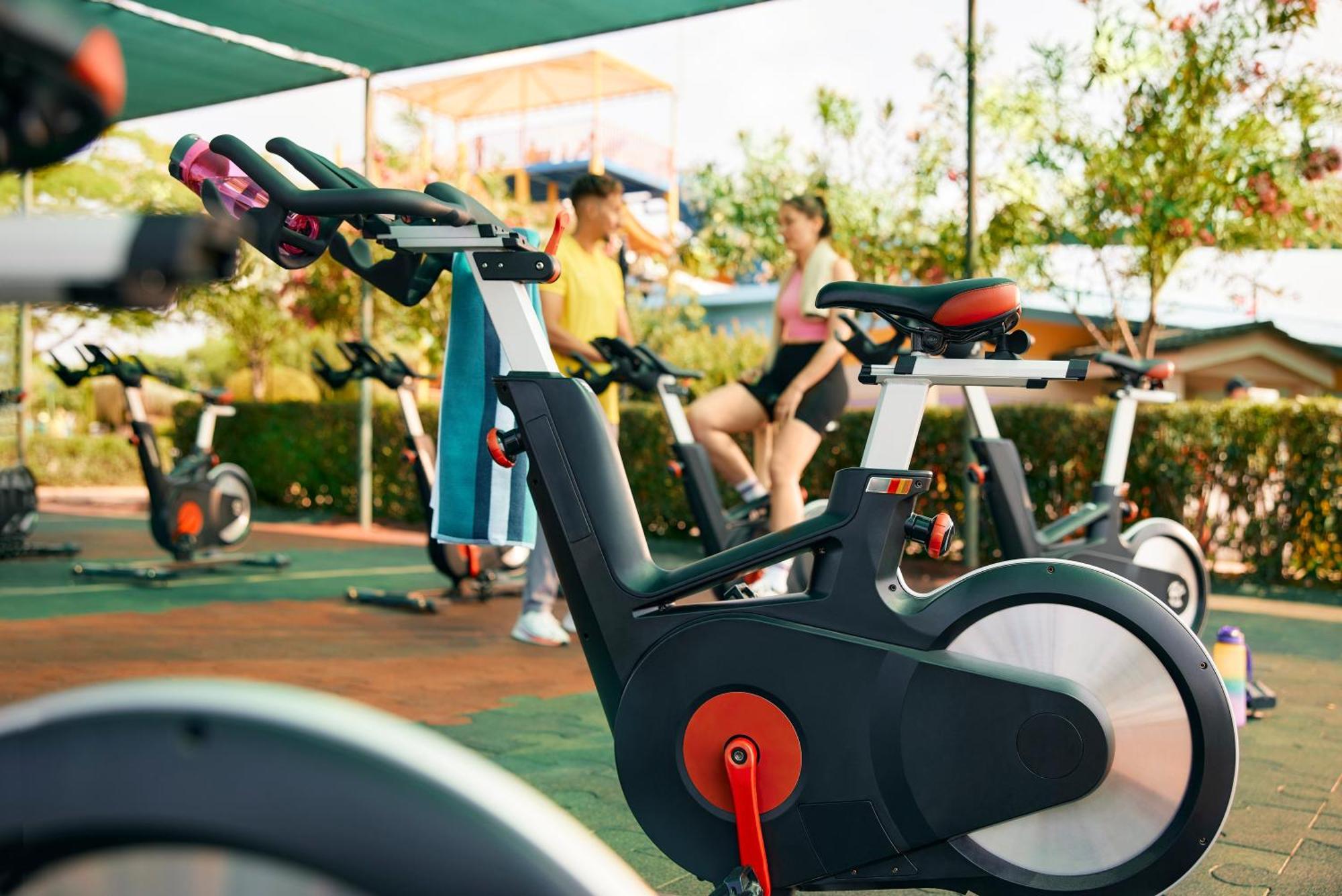 Hotel Tui Magic Life Jacaranda Side Esterno foto A stationary bicycle